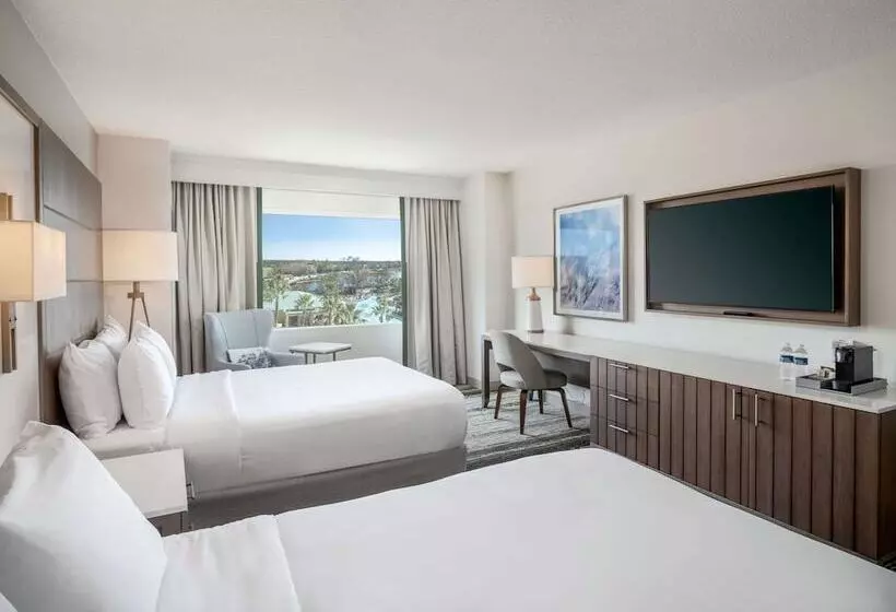 ２ダブルベッドのスタンダードルーム, Signia By Hilton Orlando   An Official Walt Disney World®