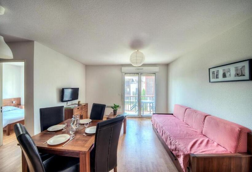 آپارتمان 1 خوابه, Zenitude Hôtel Résidences L Acacia Lourdes