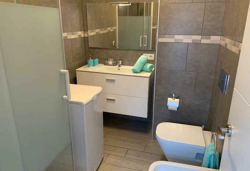 침실 1개 풀장 전망 아파트, Las Floritas   Las Americas