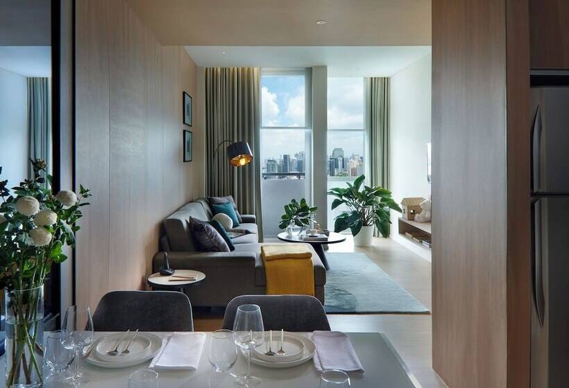 2 베드룸 이그제큐티브 아파트, Somerset Sukhumvit Thonglor Bangkok
