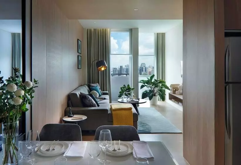 آپارتمان مدیریتی 2 خوابه, Somerset Sukhumvit Thonglor Bangkok