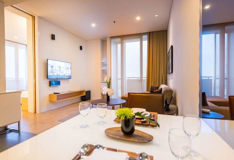 2 베드룸 이그제큐티브 아파트, Somerset Sukhumvit Thonglor Bangkok