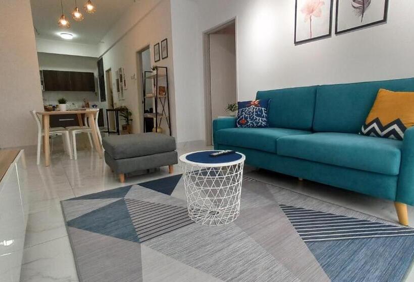 Apartament 2 Dormitoare, Zulanie Suite Troika Residence, Spacious And Cozy With Pool, Free Wifi & Netflix In Golden Triangle