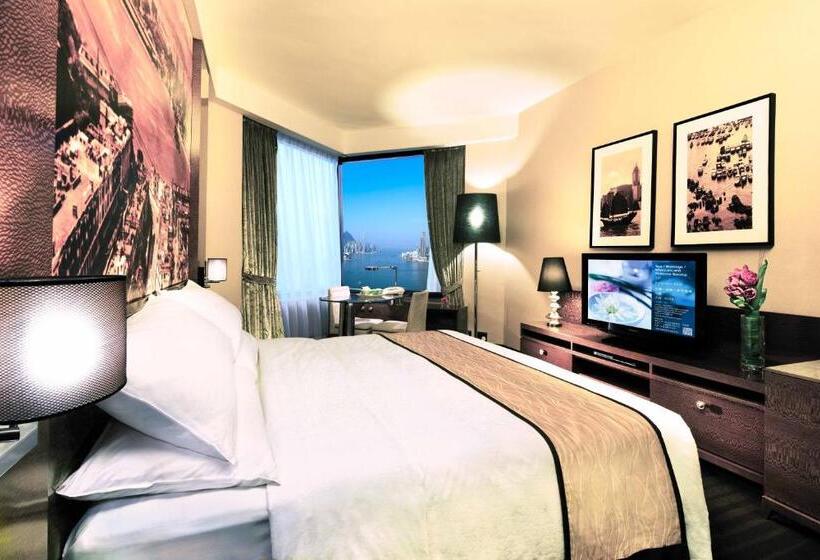 اتاق دلوکس با تخت کینگ و چشمانداز, Harbour Grand Hong Kong
