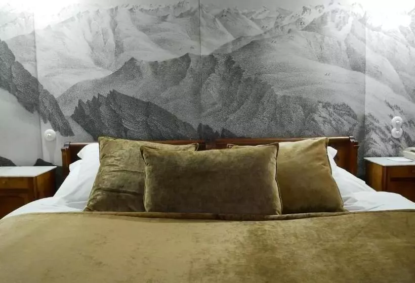 マウンテンビューデラックスルーム, Hôtel Bella Tola & Spa