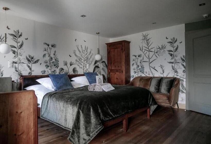 带山景的复式房间, Hôtel Bella Tola & Spa