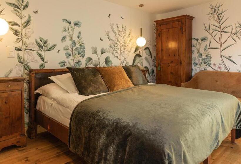 带山景的复式房间, Hôtel Bella Tola & Spa