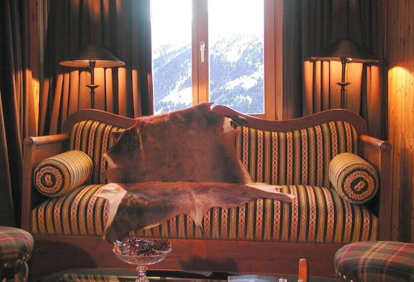 Апартаменты 1 Спальня с Видом, Hôtel Bella Tola & Spa