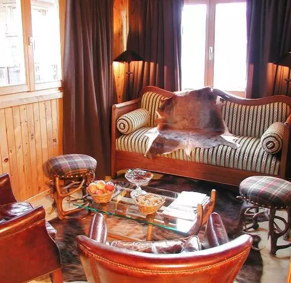景色の見える一ベッドルームアパートメント, Hôtel Bella Tola & Spa