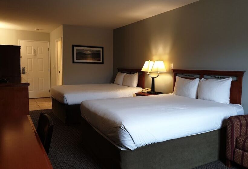 ２ダブルベッドのスタンダードルーム, Riverland Inn & Suites