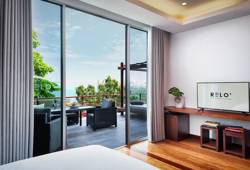 바다 전망 이그제큐티브 스위트, Relo The Urban Escape Huahin