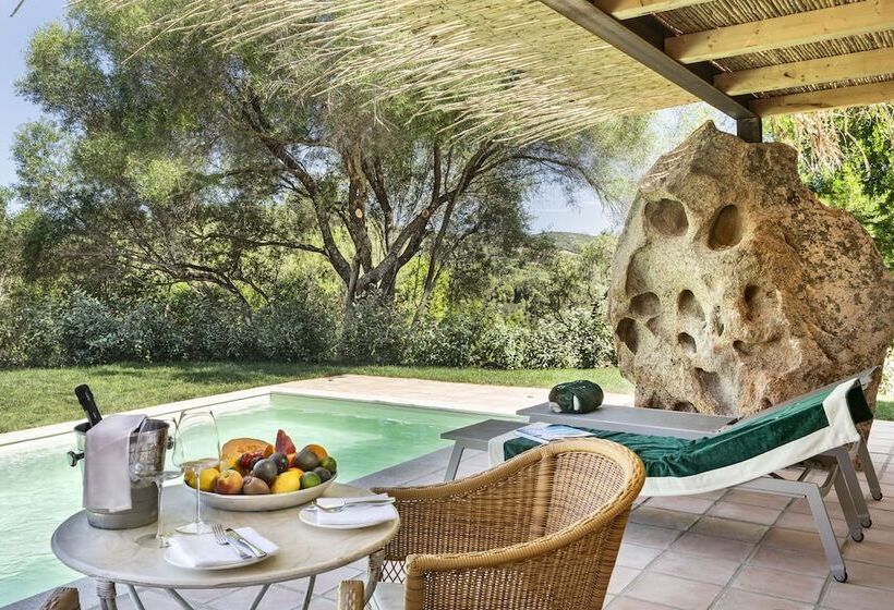 סוויטה עם בריכה, Stazzo Lu Ciaccaru