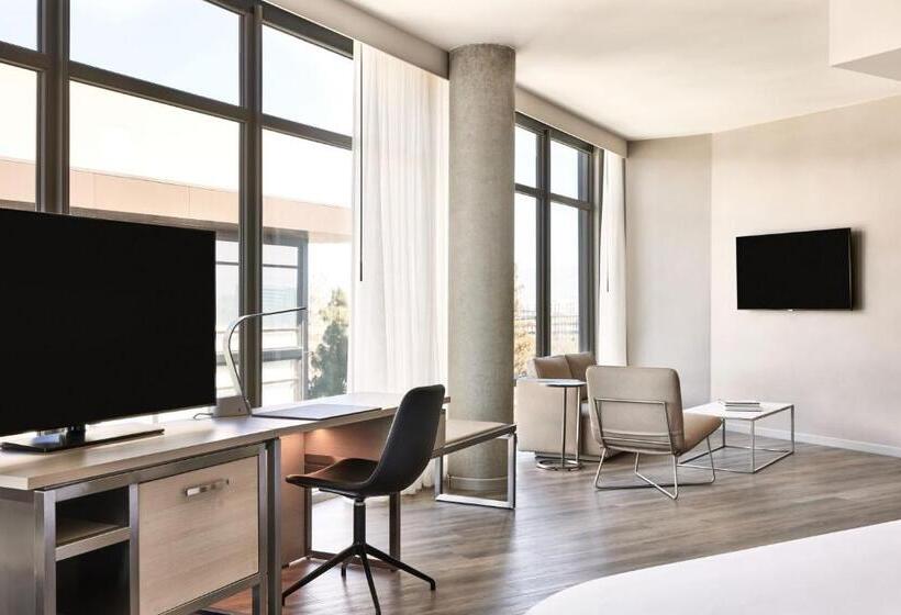 キングサイズベッドのジュニアスイート, Ac Hotel By Marriott Sunnyvale Moffett Park