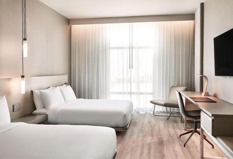 クイーンサイズベッドのスタンダードルーム, Ac Hotel By Marriott Sunnyvale Moffett Park