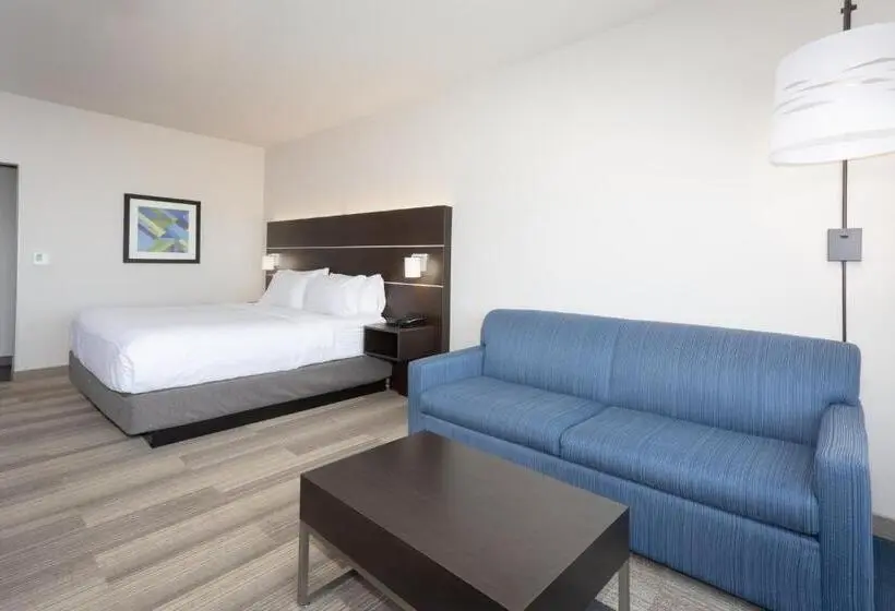 キングサイズベッドのスイートルーム, Holiday Inn Express & Suites   Firestone   Longmont , An Ihg