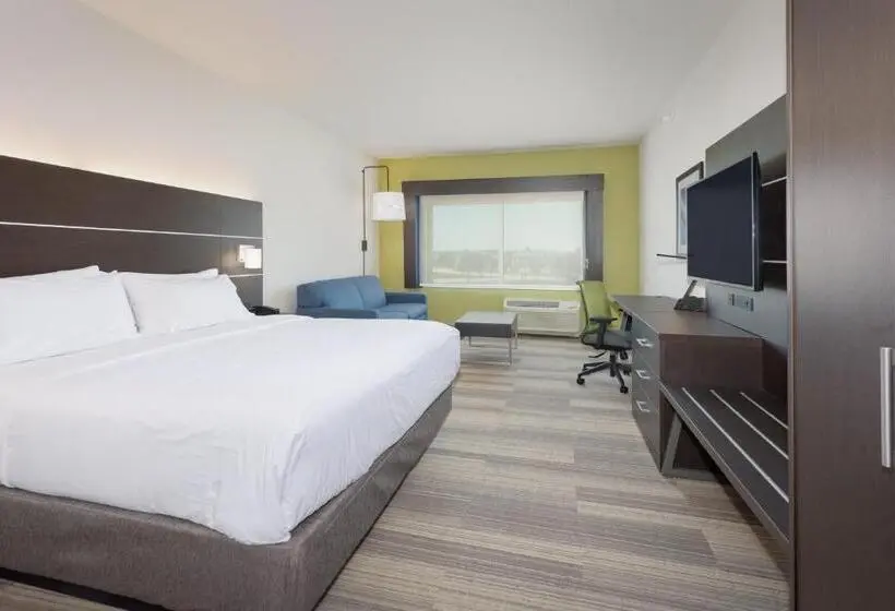キングサイズベッドのスイートルーム, Holiday Inn Express & Suites   Firestone   Longmont , An Ihg
