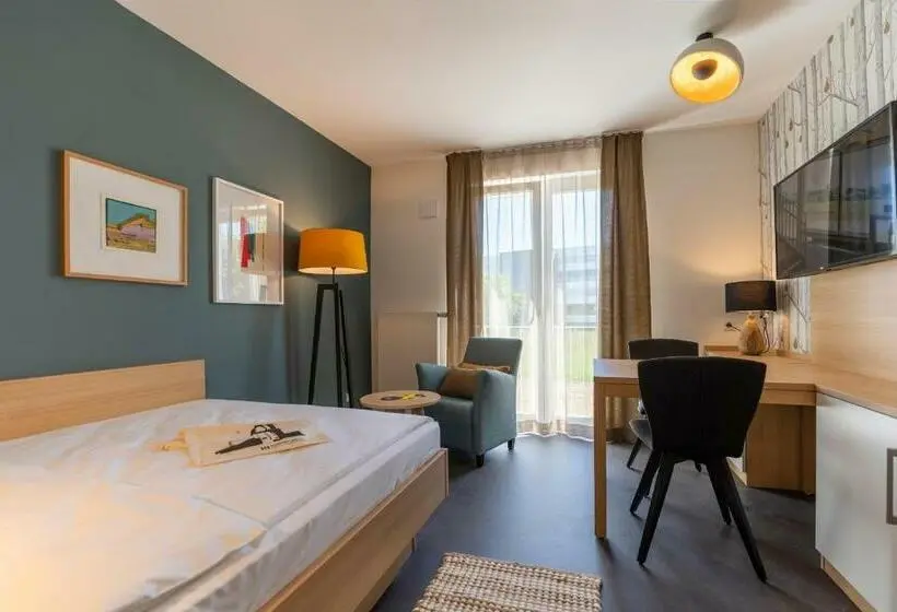 スタンダードシングルルーム, Koncept Hotel Neue Horizonte