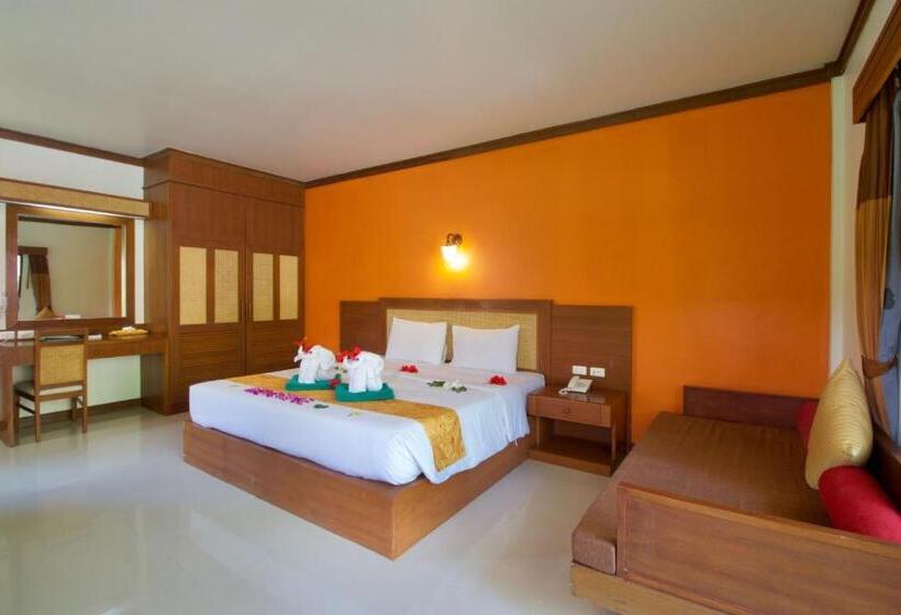 Бунгало Deluxe, Beach Bungalow At Lanta Resort