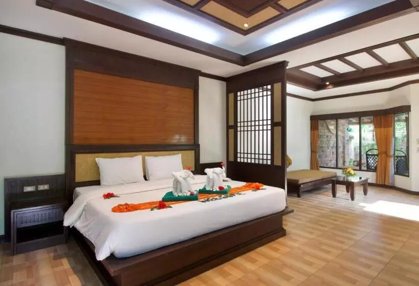 سوییت با چشم‌انداز باغ, Beach Bungalow At Lanta Resort