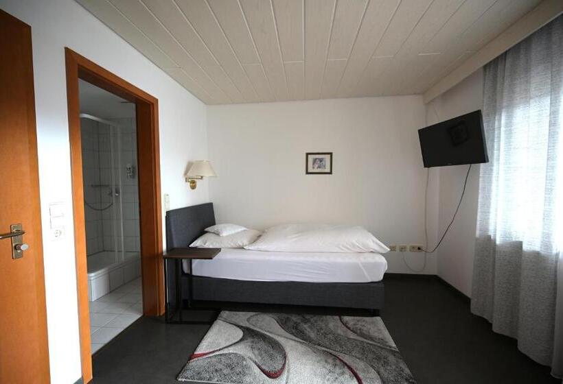 발코니 스탠다드 싱글 룸, Landhotel Hirsch