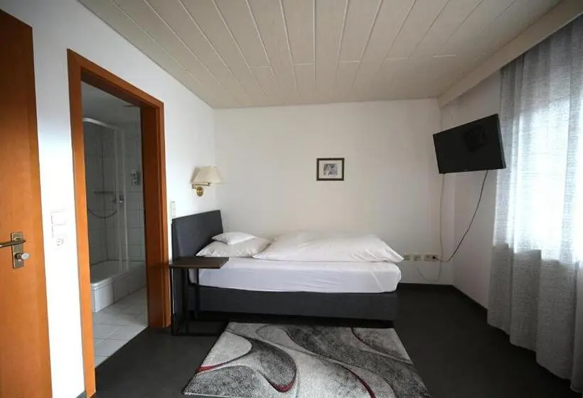 バルコニー付きシングルスタンダードルーム, Landhotel Hirsch