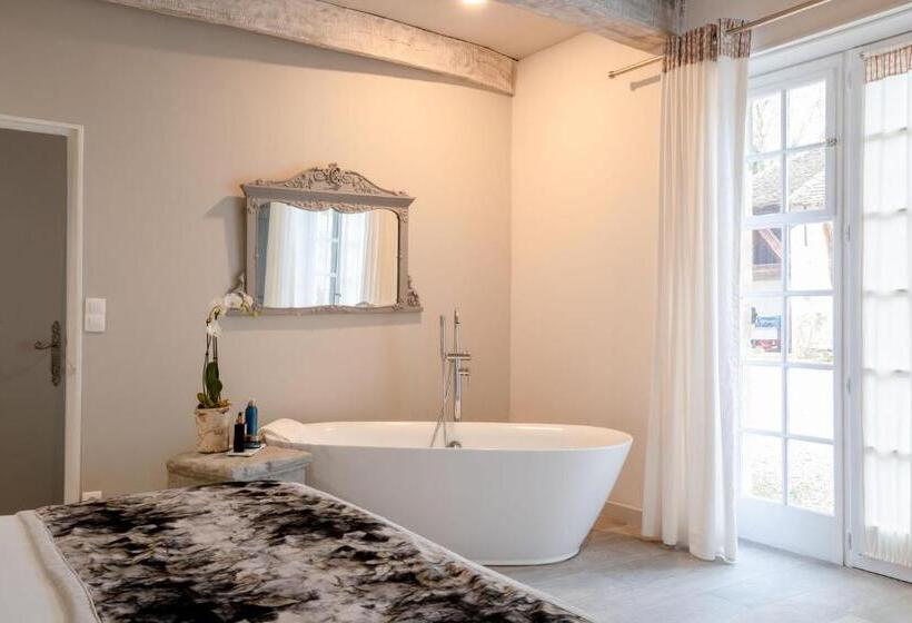 חדר דחוקס עם מיטת קינג, Domaine De L´oiseau