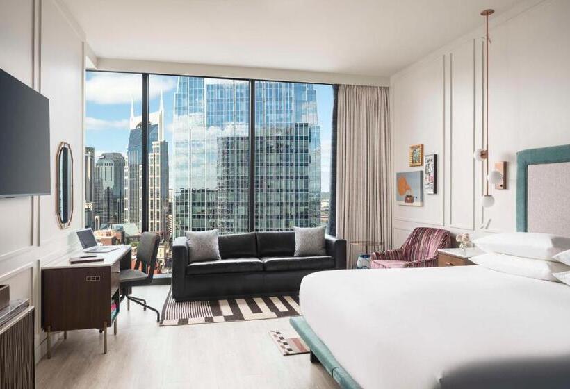 اتاق لوکس با تخت بزرگ, Hyatt Centric Downtown Nashville