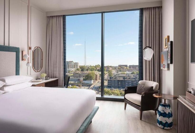 اتاق استاندارد با تخت بزرگ, Hyatt Centric Downtown Nashville