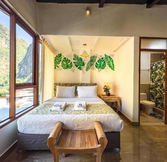 Perhehuone Vuoristonäkymä, Rupa Rupa High Jungle Eco B&b