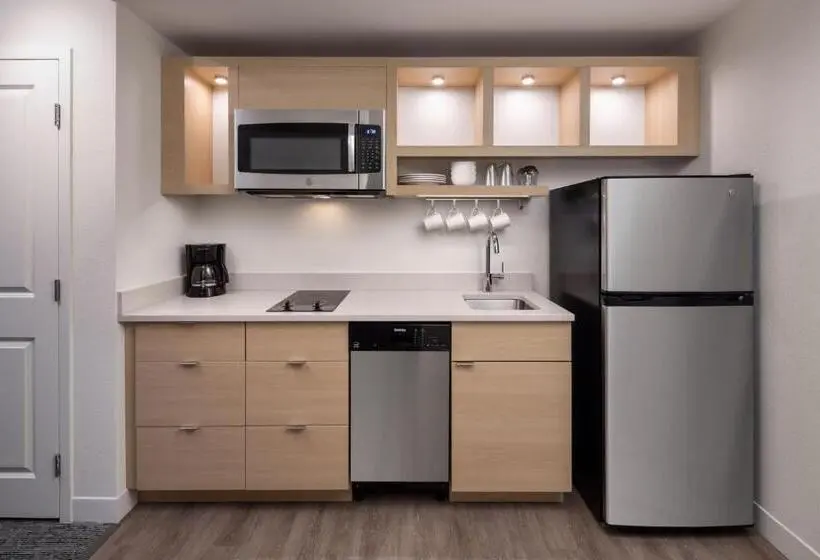 クイーンベッドのスタンダードスタジオ, Towneplace Suites By Marriott West Kelowna