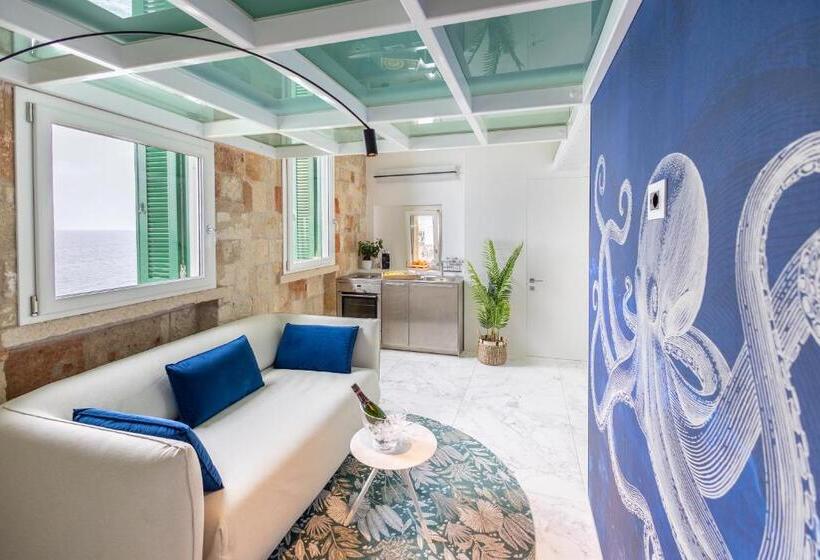 סוויטת ג'וניור נוף לים, Tre Archi Suite & Relais