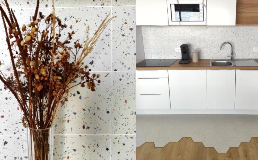 דירת חדר עם טרסה, Appart Hôtel & Spa La Villa Du Port