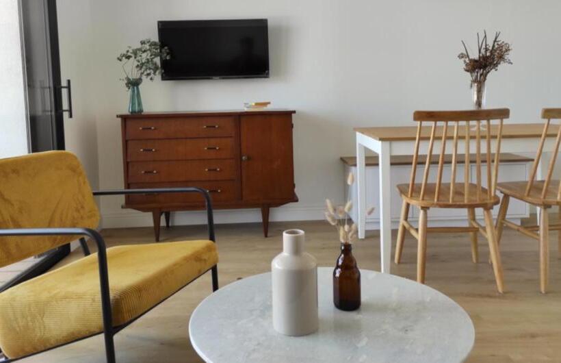 דירת חדר עם טרסה, Appart Hôtel & Spa La Villa Du Port