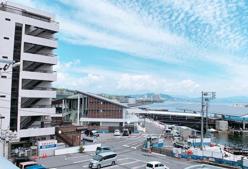 스탠다드 룸 더블 침대 2개, Bar & Hotel Colors Miyajima