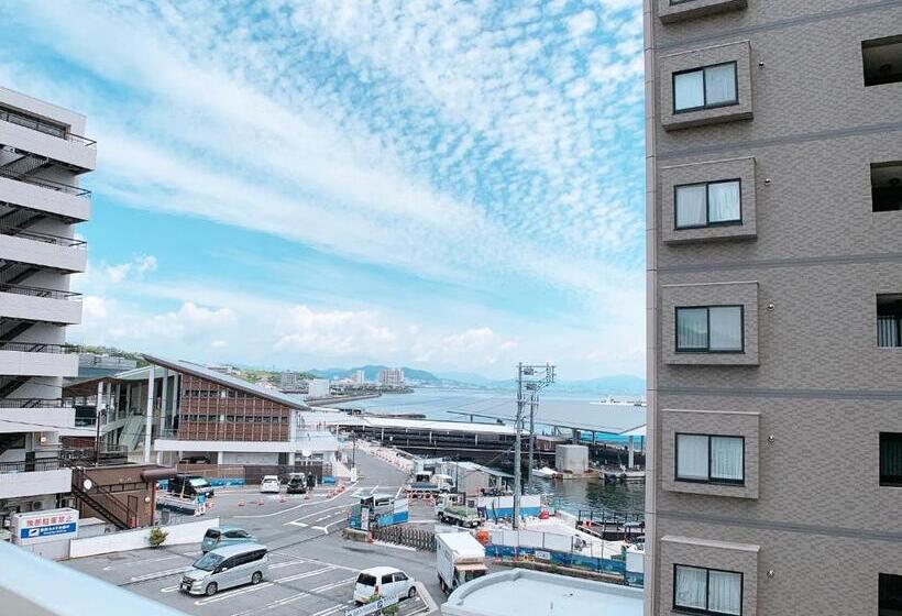 스탠다드 룸 더블 침대 2개, Bar & Hotel Colors Miyajima