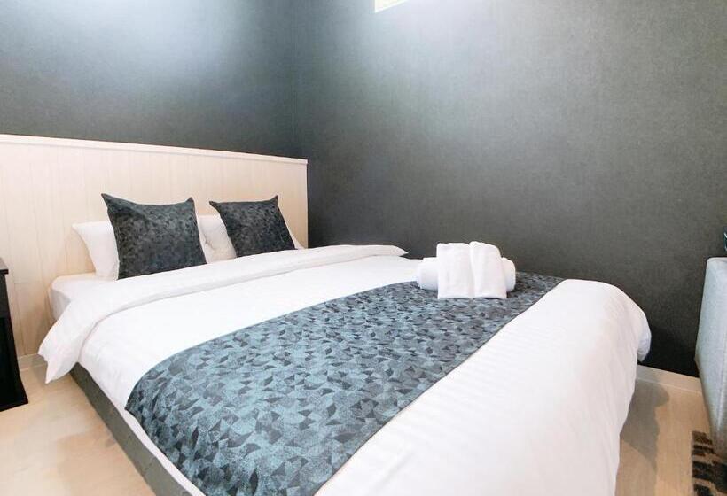 스탠다드 룸 더블 침대 2개, Bar & Hotel Colors Miyajima