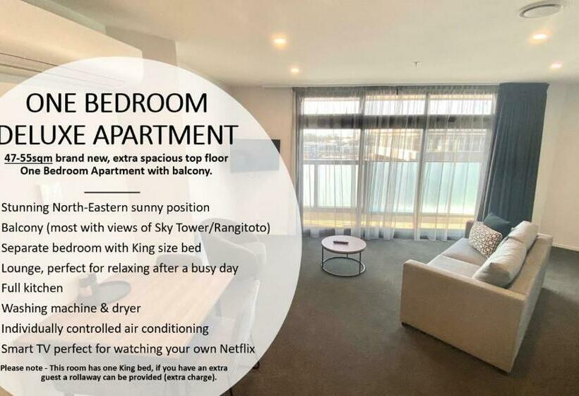 침실 1개 디럭스 아파트, Ramada By Wyndham Newmarket Auckland