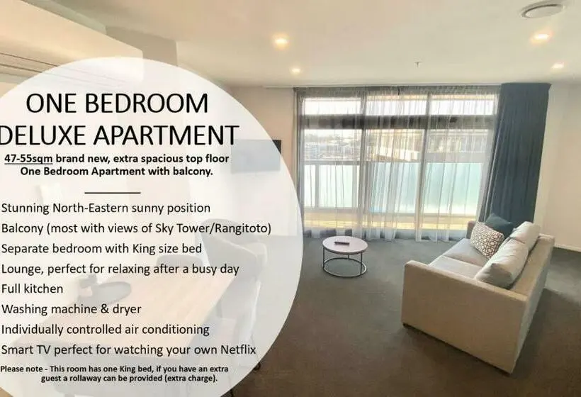１ベッドルームのデラックスアパートメント, Ramada By Wyndham Newmarket Auckland