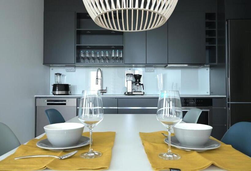 شقة غرفة واحدة مطلة على البحر, åhusbrygga Apartment