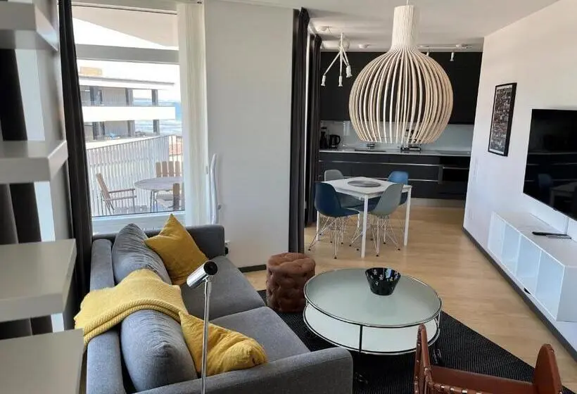 １ベッドルームのスーペリアアパートメント, åhusbrygga Apartment