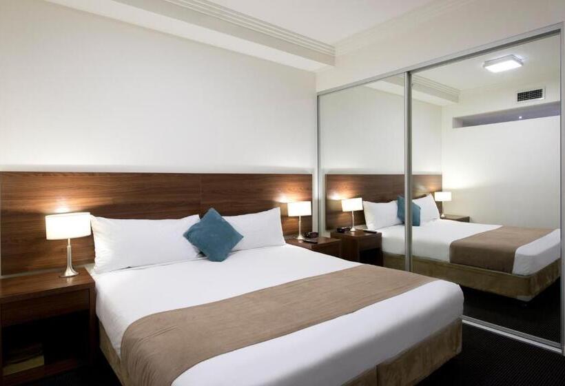 شقة غرفتين نوم مزودة بشُرفة, Apx World Square