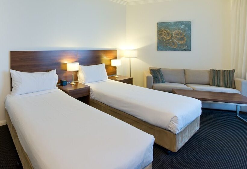 شقة غرفتين نوم مزودة بشُرفة, Apx World Square