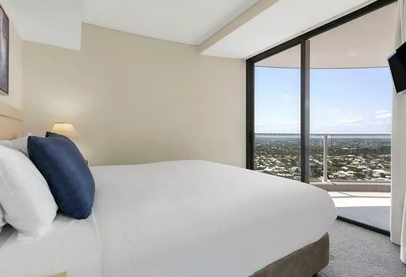１ベッドルームアパートメント, Oaks Brisbane Aurora Suites