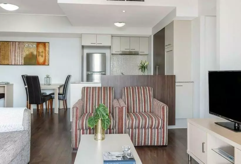 １ベッドルームアパートメント, Oaks Brisbane Aurora Suites
