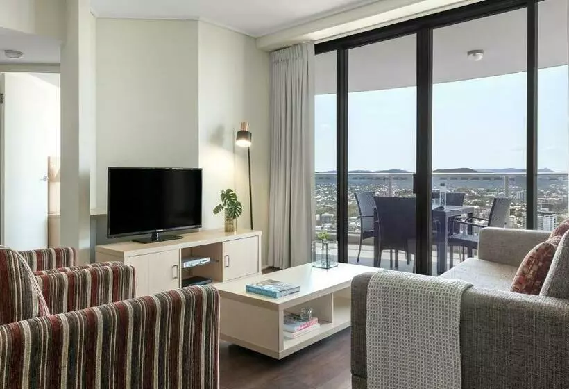 １ベッドルームアパートメント, Oaks Brisbane Aurora Suites