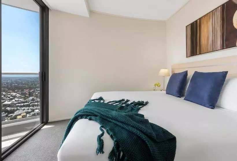 １ベッドルームアパートメント, Oaks Brisbane Aurora Suites