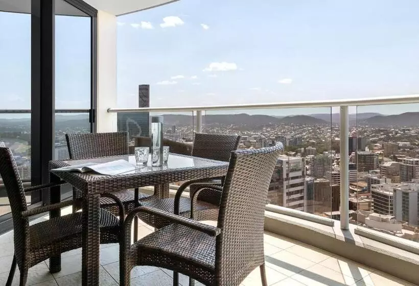 １ベッドルームアパートメント, Oaks Brisbane Aurora Suites