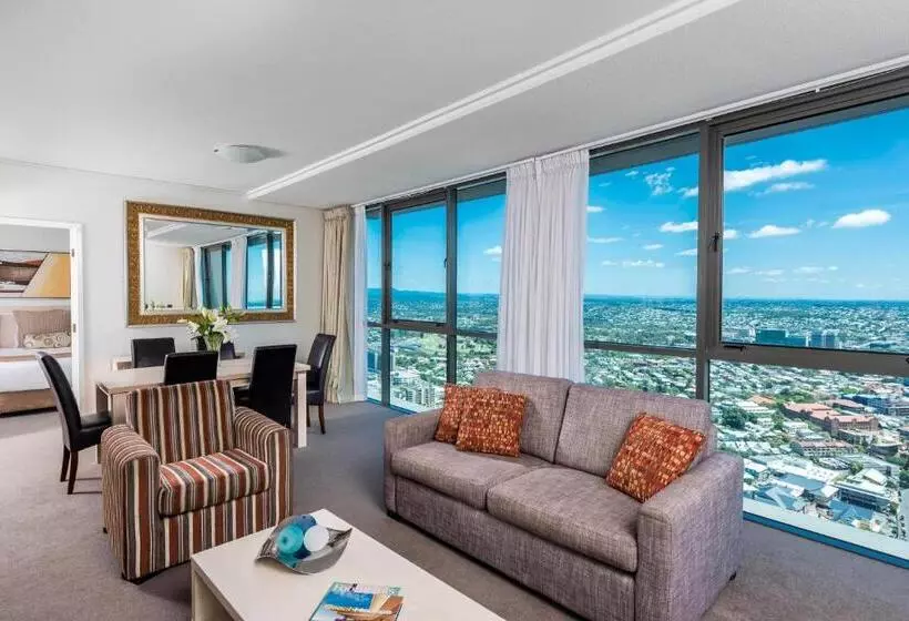 ３ベッドルームアパートメント, Oaks Brisbane Aurora Suites