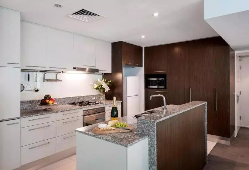 ３ベッドルームアパートメント, Oaks Brisbane Aurora Suites