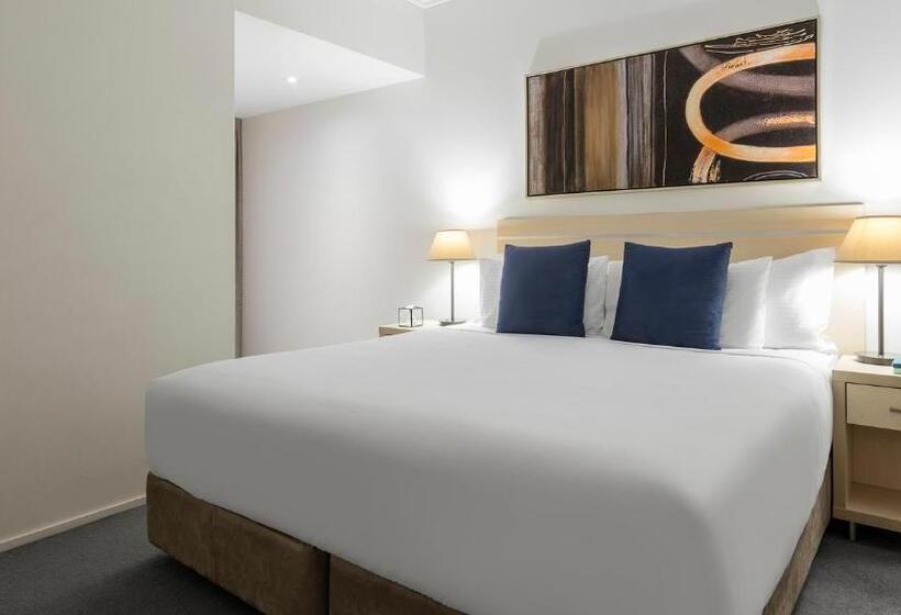 شقة بغرفتي نوم, Oaks Brisbane Aurora Suites